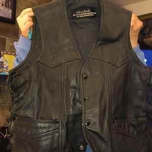 Hein Gericke Harley Davidson leather vest